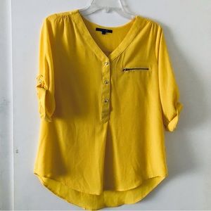 5 for $25❤️‍🔥Yellow Blouse